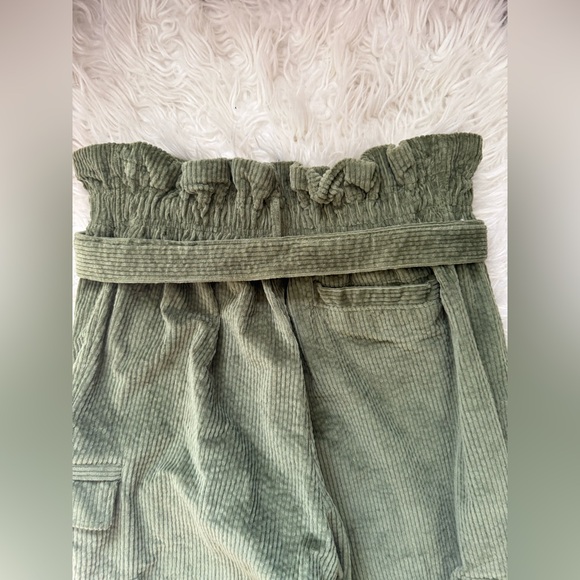 NWT Adidas X Ivy Park Corduroy Cargo Zipper Pants large - Picture 5 of 16